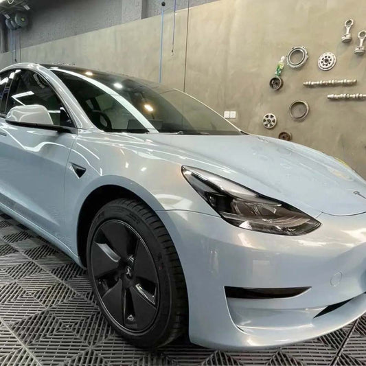 High Gloss TPU Car Wrap Film | Metallic Shift Blue Gold